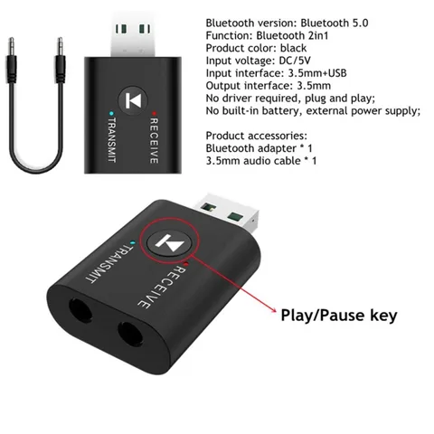 BGGQGG Bluetooth адаптер LV-B23