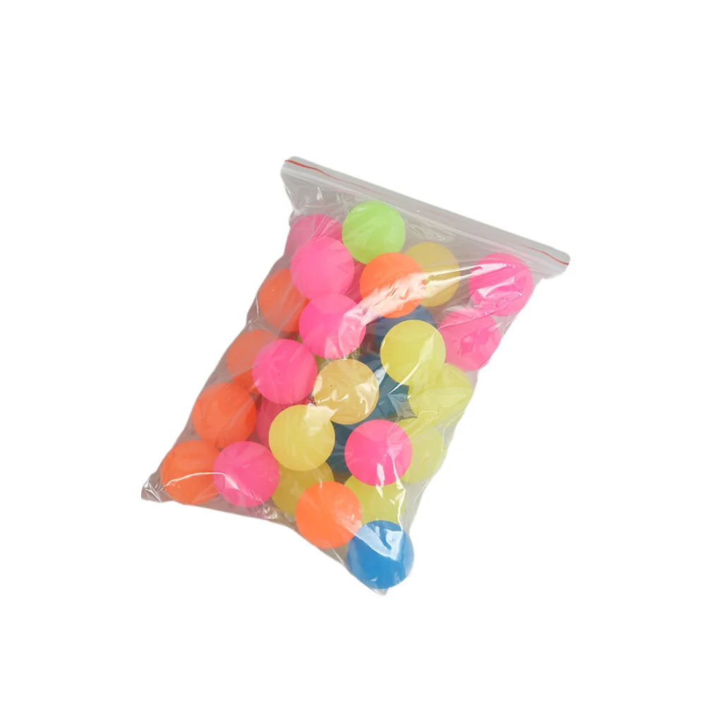 

20Pcs Bouncy Rubber Kids Balls Fluorescent Funny Kids for Children Home