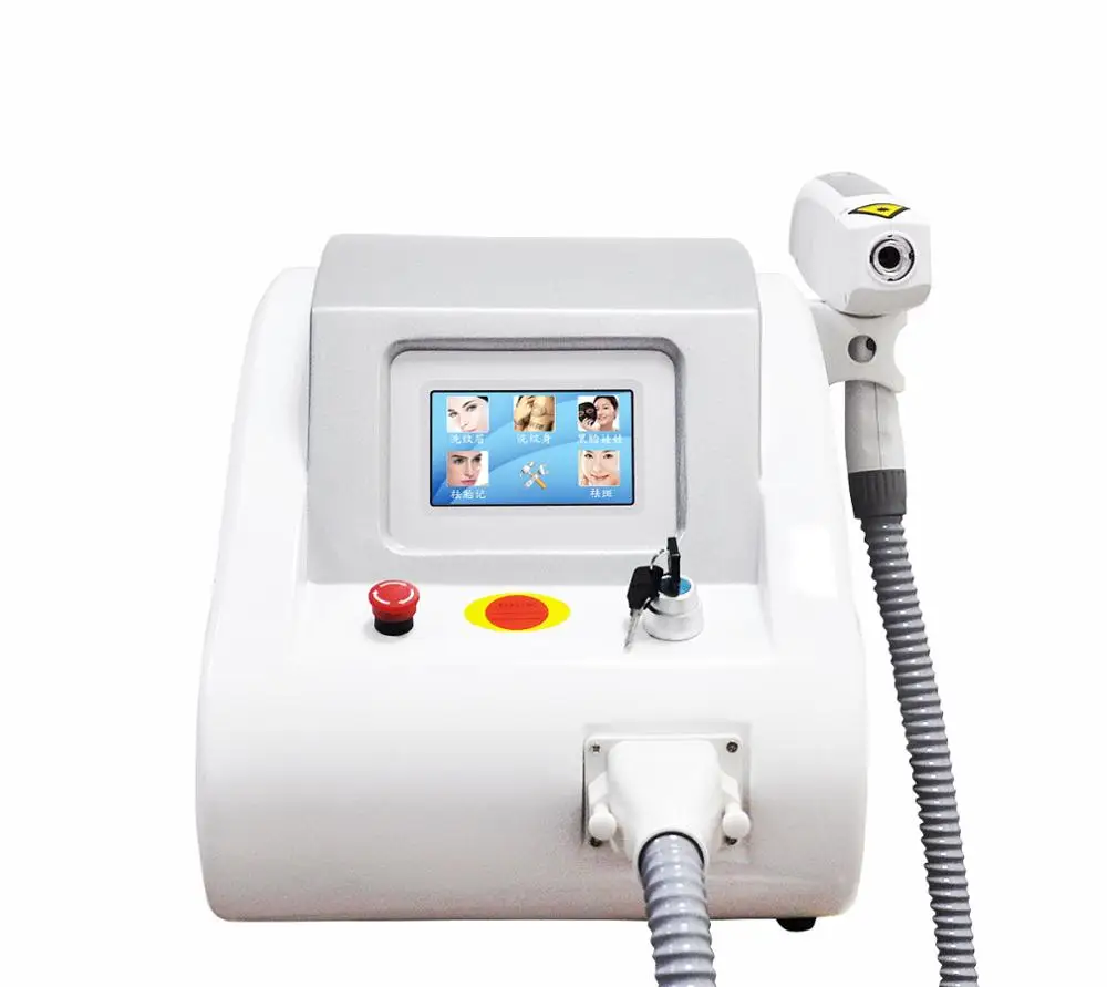 

Newest Laser Q Switch Eyebrow Washing Equipment Nd Yag Tattoo Removal Black Doll Carbon Peeling Laser Beauty Machine Hot Sale