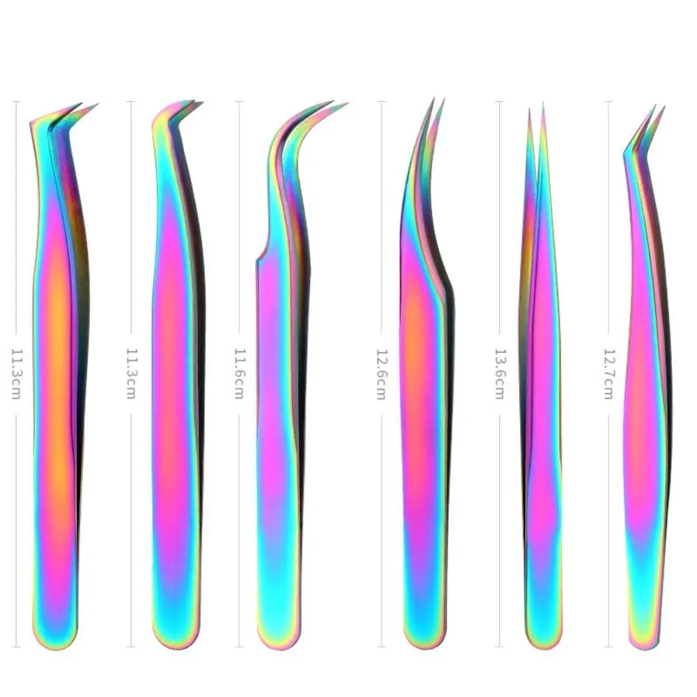 Профессиональные корейские пинцеты для ресниц прочный зажим волос бровей