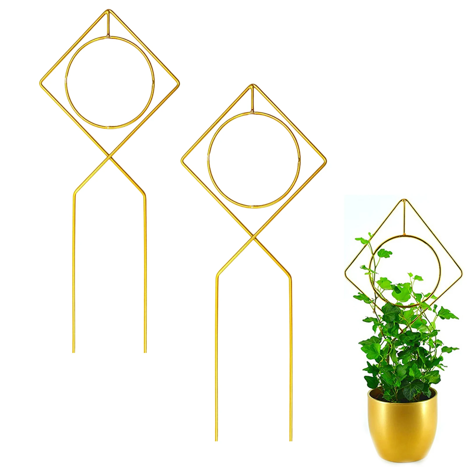 

2 шт., садовые решетки для поддержки растений