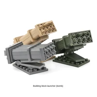 toy building block figurine accessories can launch ejection rockets missiles small particles military kids puzzle toys gifts
