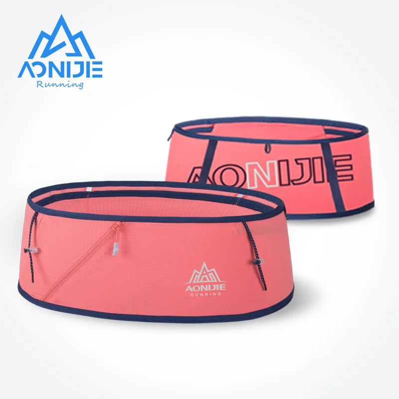AONIJIE W8101 Hydration Running Belt Waist Pack Travel Money Bag for Trail Marathon Gym Workout Fitness Mobile Phone Holder