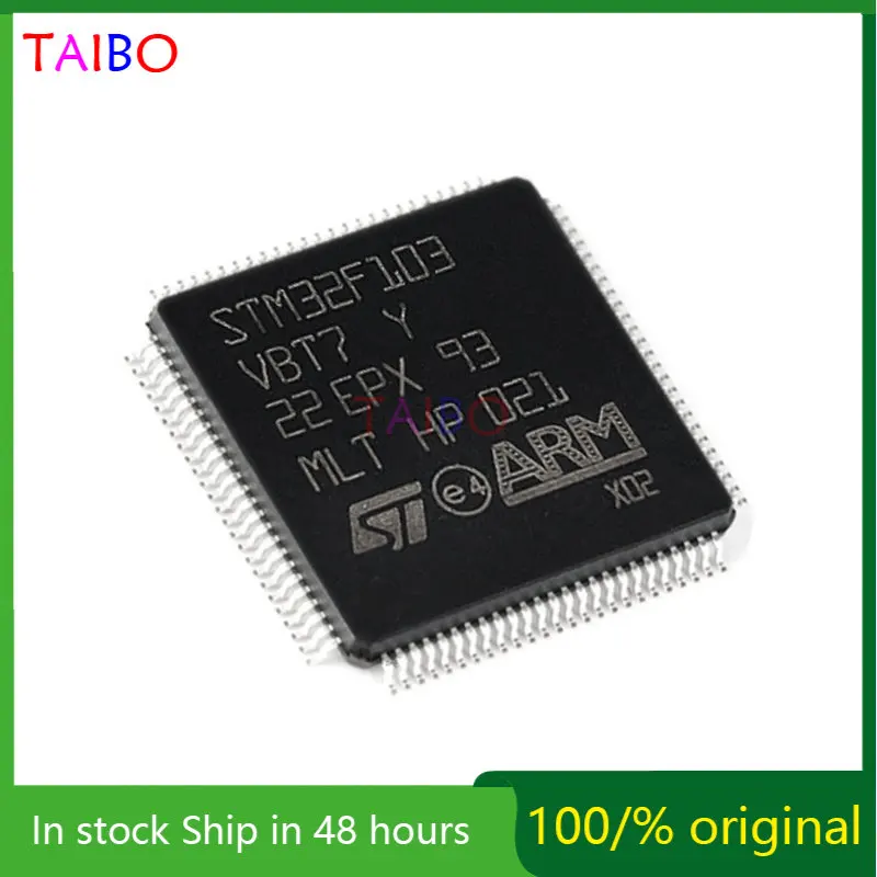 

STM32F103VBT7 LQFP100 STM32F103 Microcontroller Chip Brand New Original