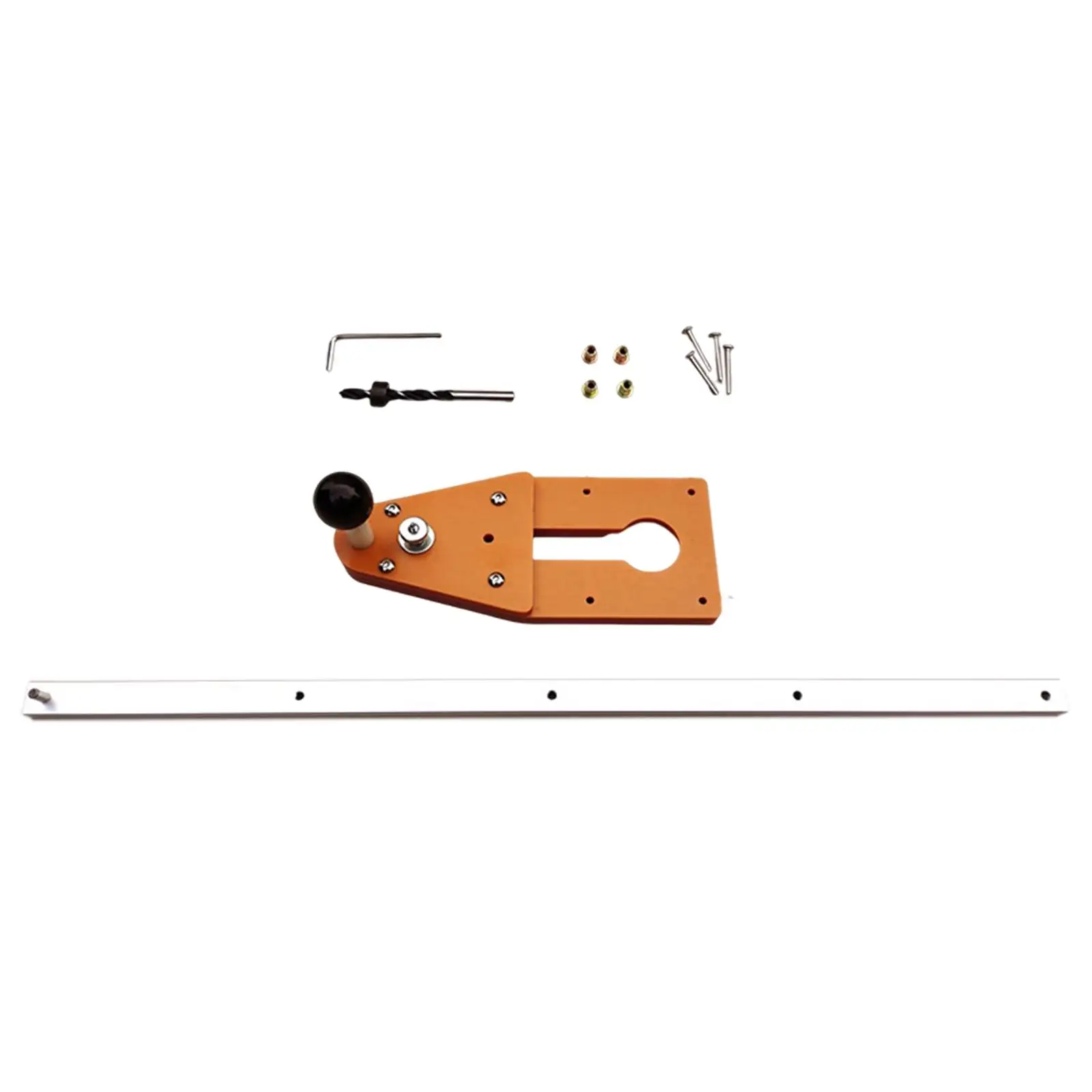 

Bakelite Base Plates with Guide Rail Portable Milling Circle Tools Balancing Plate for Household Woodworking Maintenance DIY