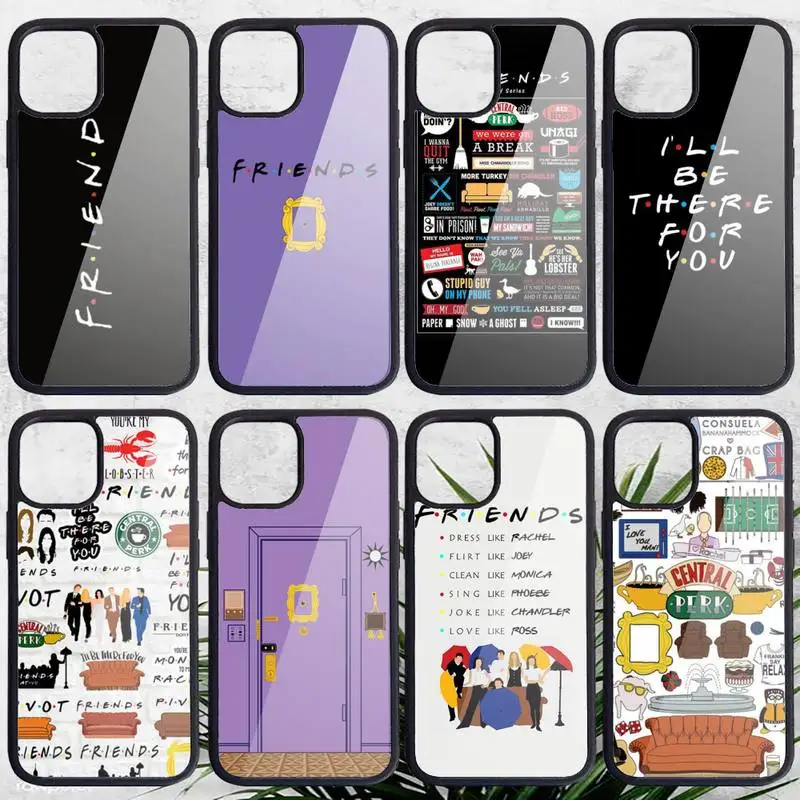 

Central Perk Coffee friends tv series Phone Case PC for iPhone 11 12 13 pro XS MAX 8 7 6 6S Plus X XR Luxury shell funda