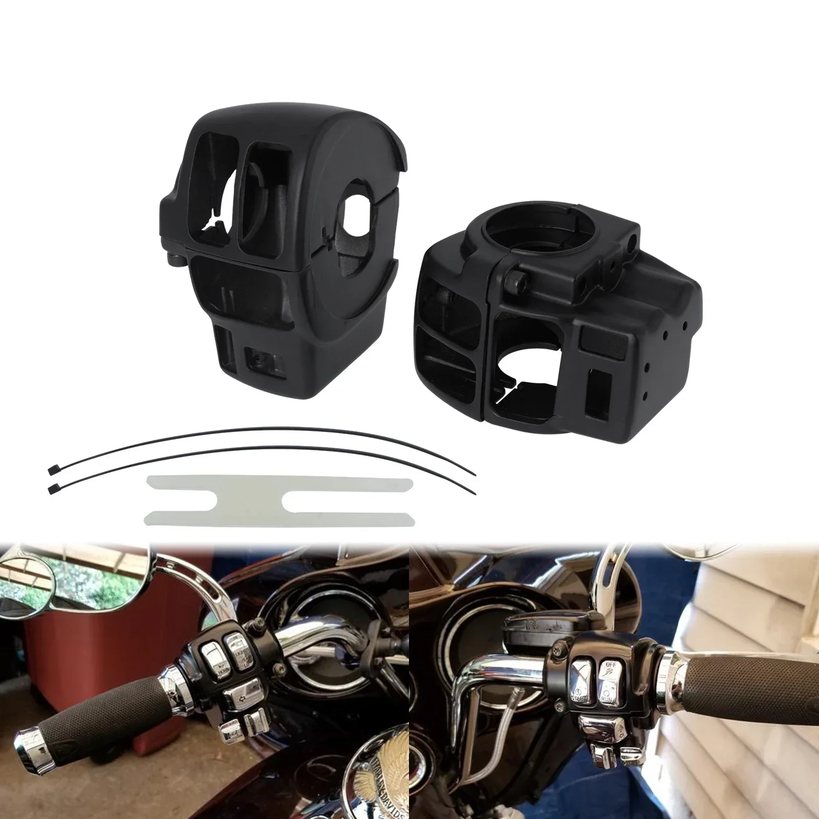 Корпус переключателя управления на руль мотоцикла для Harley Touring Electra Road Tri Glide King Ultra