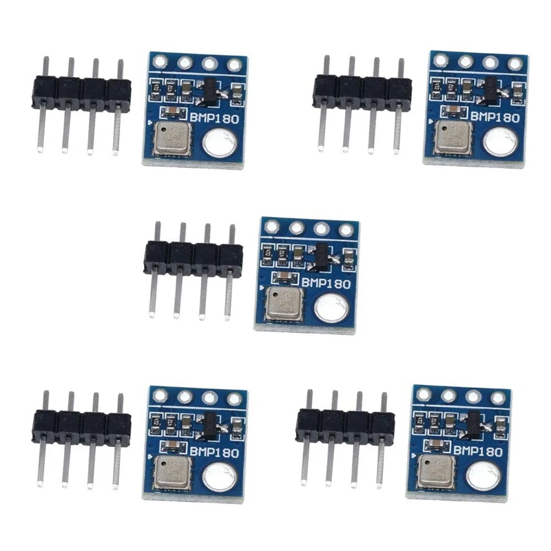 

Hot 5Pcs GY-68 BMP180 Barometric Pressure Temperature Sensor Module Replace BMP085