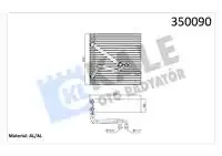 

350090 for EVPORATOR CADDY CC EOS GOLF V VI JETTA SHARAN TIGUAN A3 TT ALHAMBRA ALTEA LEON OCTAVIA YETI