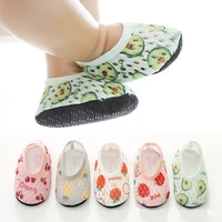 baby girl toddler shoes summer breathable shoes and socks flat non slip strawberry sneakers children boy sandals