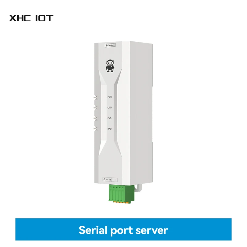 Последовательный сервер RS485 к Ethernet RJ45 постоянного тока 8 ~ 28 В XHCIOT NA111-M TCP/UDP MQTT Малый