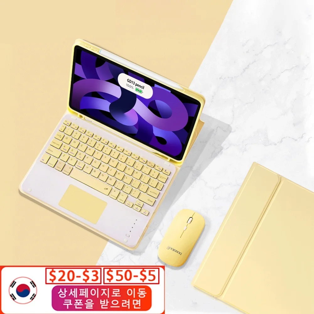 

2022 For iPad Air 4 5 9th 8th generation Case Magic Keyboard for iPad Pro 11 2021 iPad 10"2 Case Air 5 Air 2 funda 9 generacion