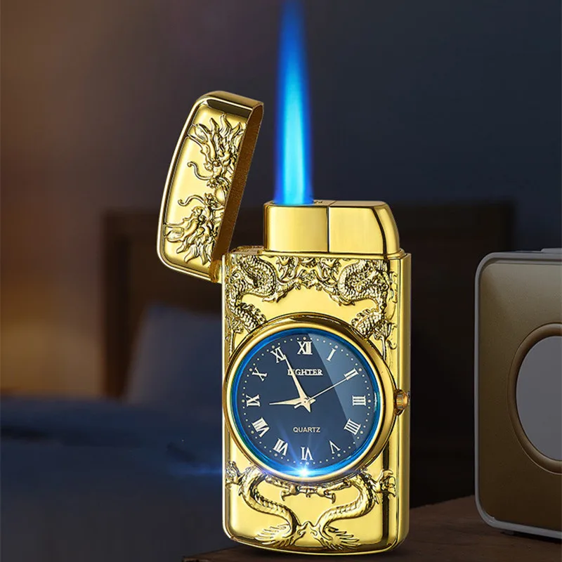 Windproof Jet Flame Metal Turbo Torch Butane Gas Ciagr Light