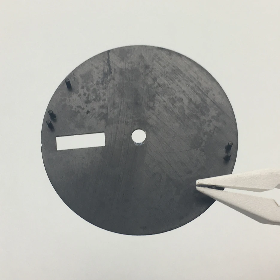 S 28.5mm Watch Dial Dial Replacement Refitted New Dial Luminous Lettering Suitable for NH36 Movement