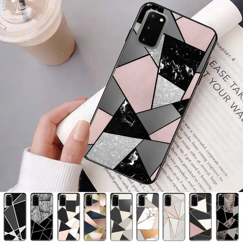 

Marble Geometric Art Phone Case For Samsung Galaxy S 20lite S21 S21ULTRA s20 s20plus S21plus 20UlTRA