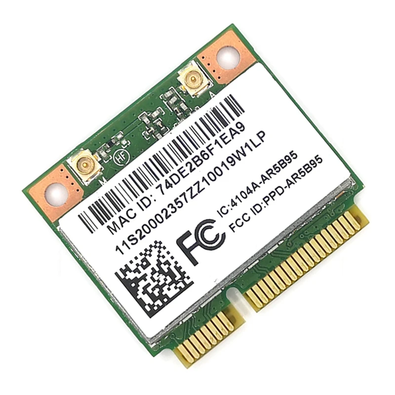 Для Lenovo Z370 Y460 G470 Z470 Z560 черная карта 2.4G 150Mbps MINI PCIE 802.11N с встроенной беспроводной сетевой картой Apple AR5B95.