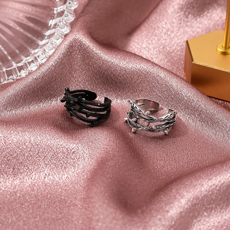 Европейский и американский индивидуальный дизайн многослойное Открытое кольцо