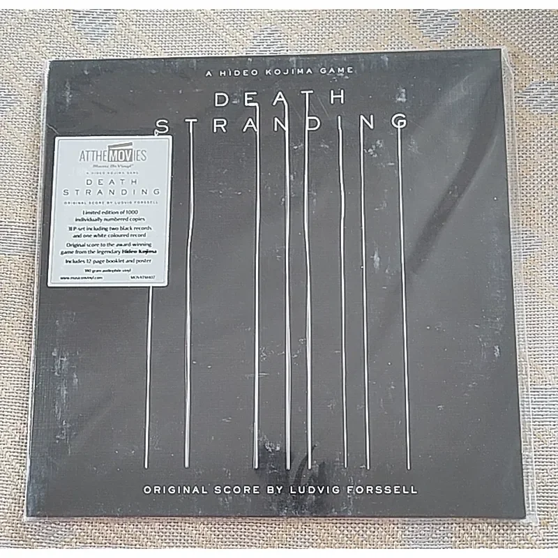 Черно-белый виниловый набор LP-пластинок Black + White Glue MOV Ludvig Forssell Game Death Stranding Death Limited Edition с ID 3LP для Death (art.: 3920db4dbe95c) - 3920db4dbe95c