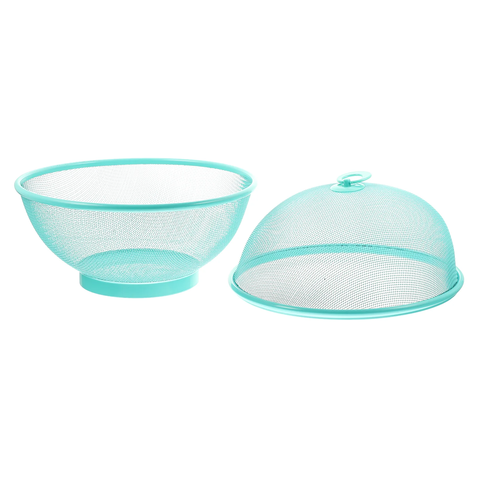 

Bowl Basket Colander Washing Fruit Strainer Drainervegetable Colanders Strainers Rice Metalkitchen Meshbasin Water Wash Iron