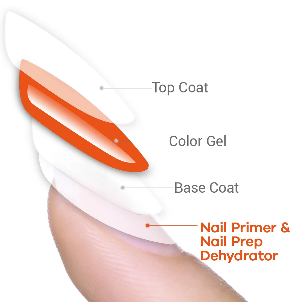 Modelones 2 шт./коркоркоркор. Prep Step Nail Dehydrate набор праймеров 15 мл быстросохнущее