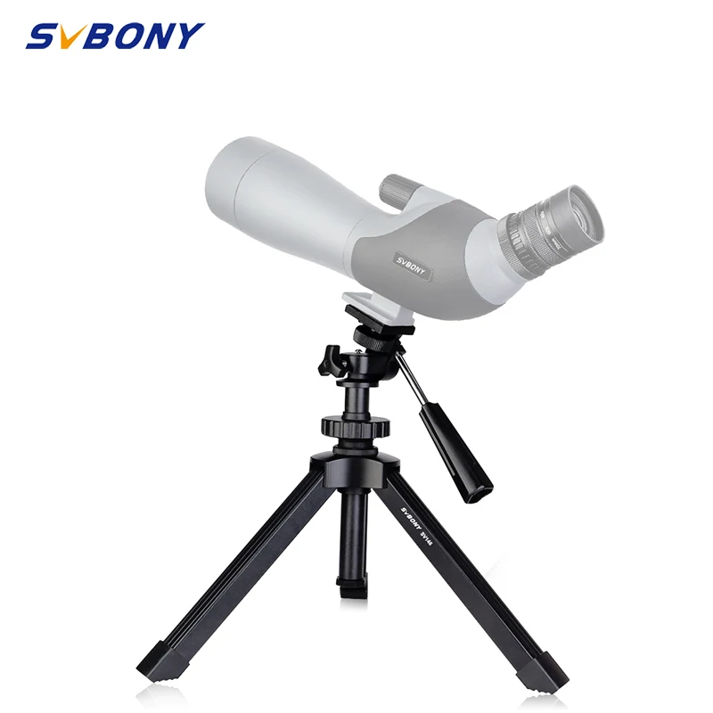 SVBONY SV146 Стандартный UNC 1/4-20 Настольный штатив Регулируемый алюминиевый 12 9-14 2 дюйма