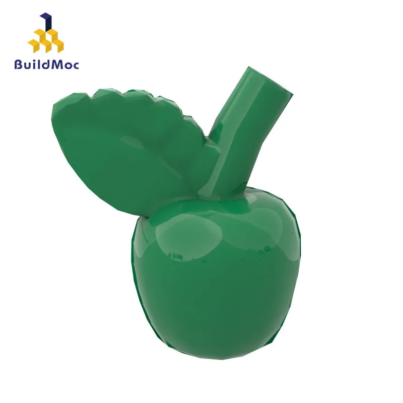 

Кубики MOC 10 шт., детали для сборки, 33051 растений, зеленые яблоки, детали для сборки, развивающие игрушки «сделай сам»