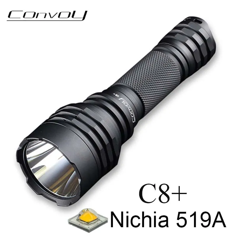 

Фонарик Convoy C8 Plus 519A 12 групп