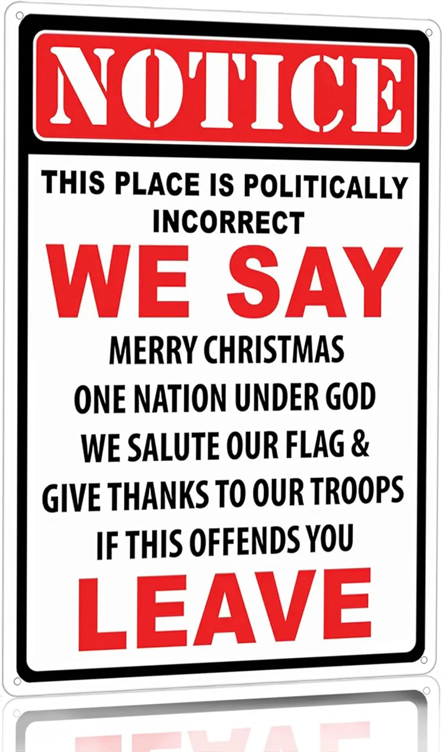 Винтажный знак с уведомлением. Эта места – это политически неправильно. Если