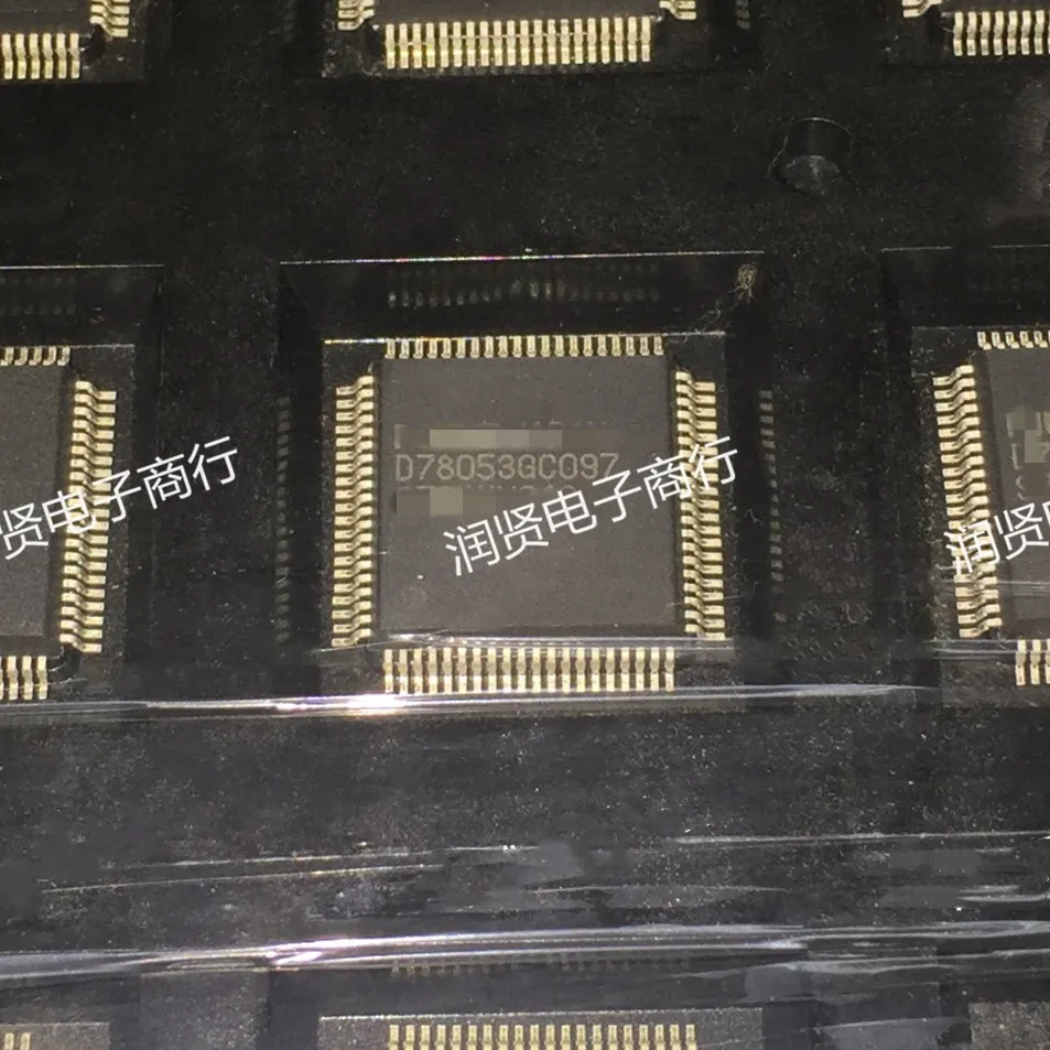 2PCS UPD78053GC097 UPD78053G QFP Brand new original