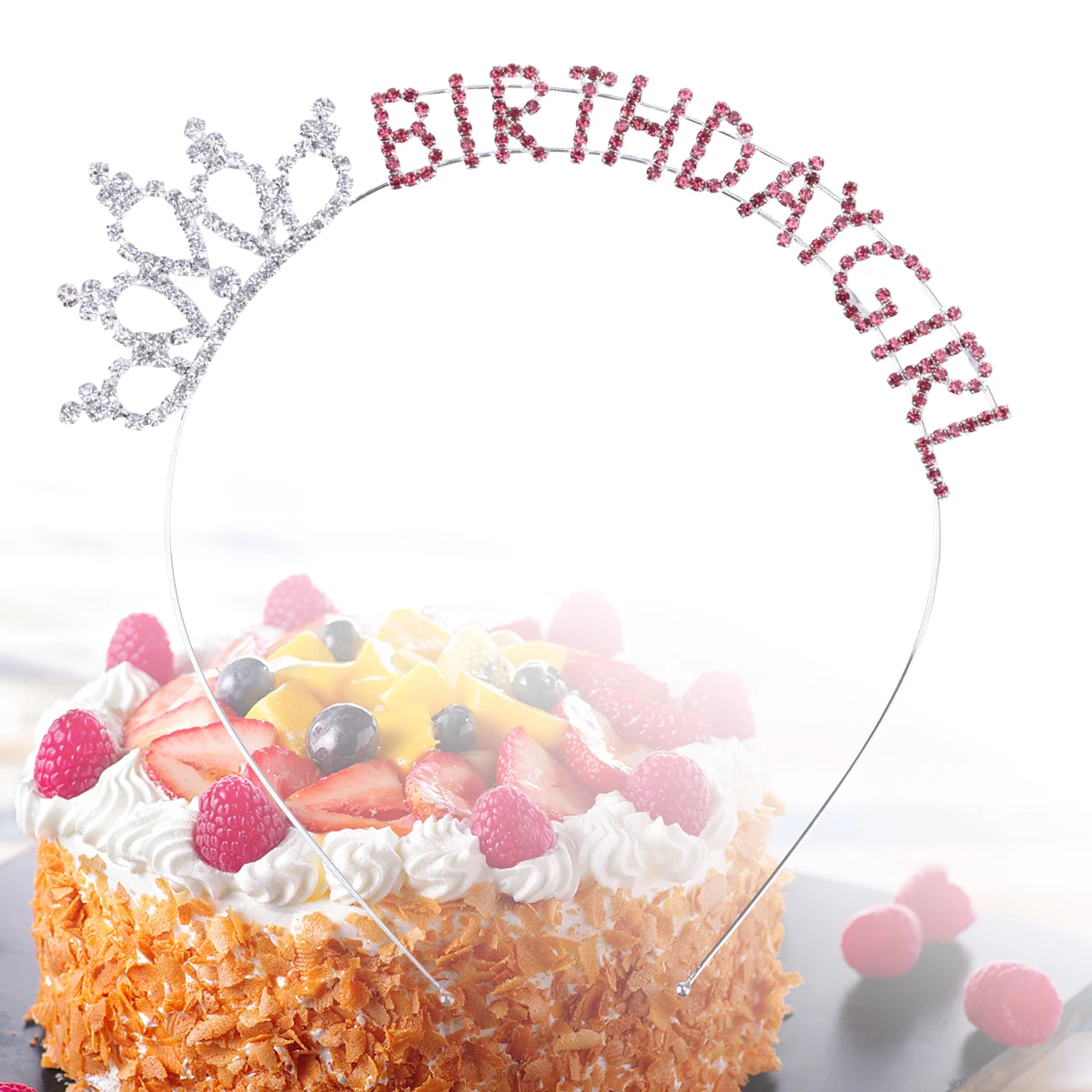 

Birthdaygirls Happy Accessoriesrhinestoneheadbandwomentiaras Girl Deccor Hair Party