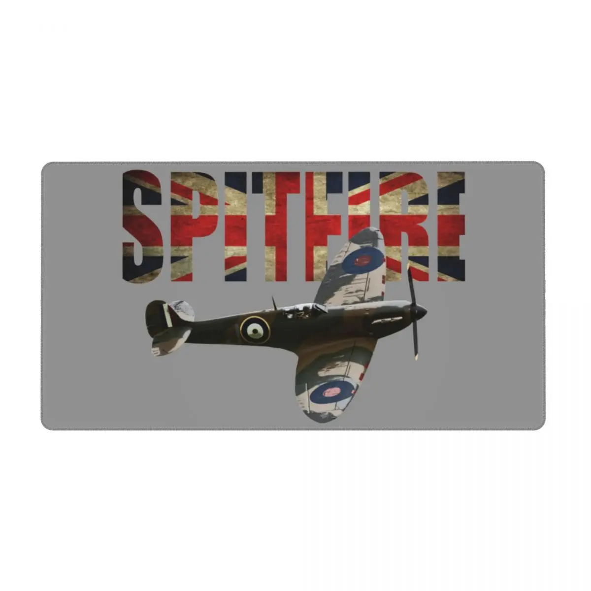 

RAF Supermarine Spitfire WW2 Fighter Keyboard Desk Mat Mousepad Plane Pilot Aircraft Airplane XL Laptop Printing Gamer Mouse pad