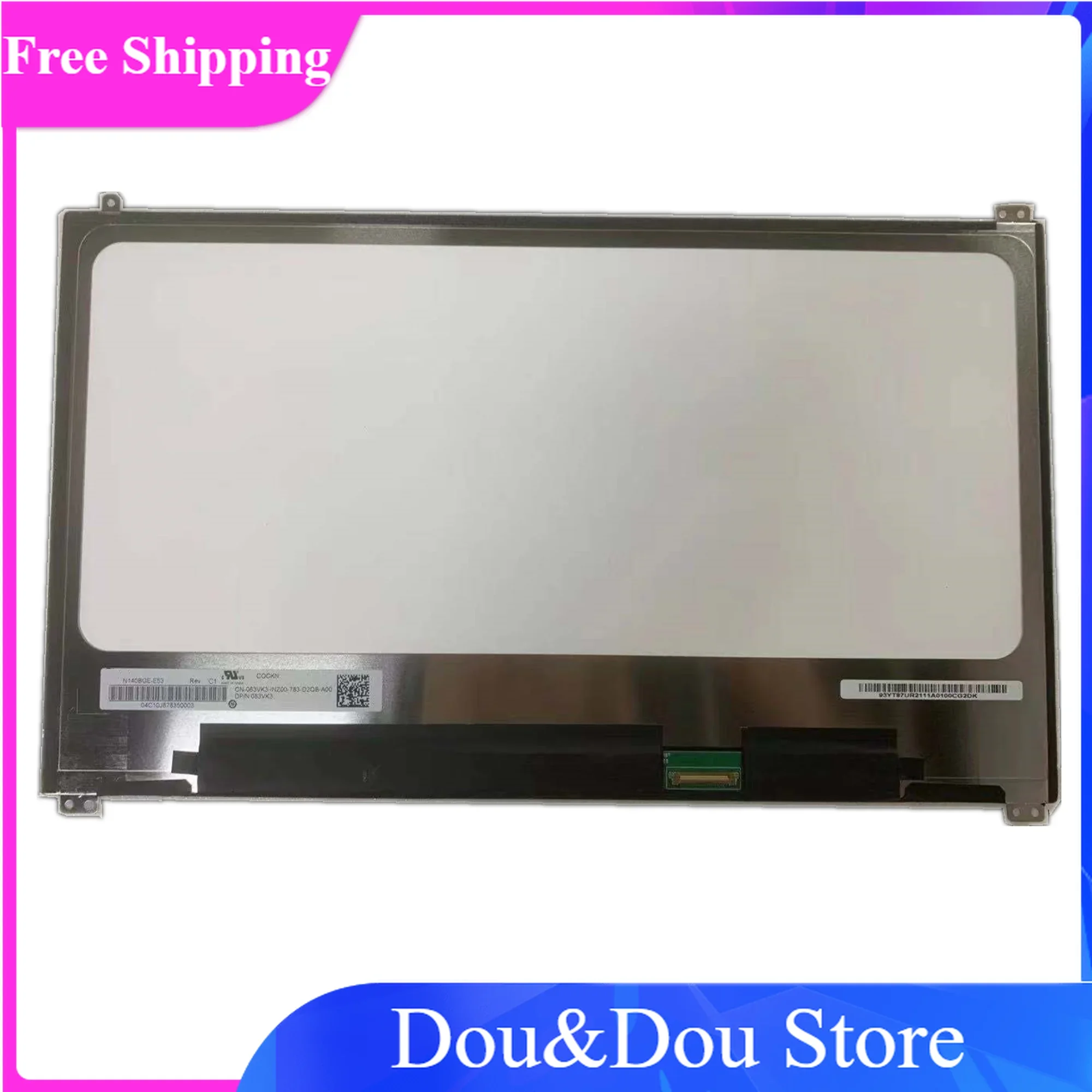 N140BGE-E53 fit NT140WHM-N42 1366x76 8 LCD Screen LP140WHU-TPN1 Display Panel