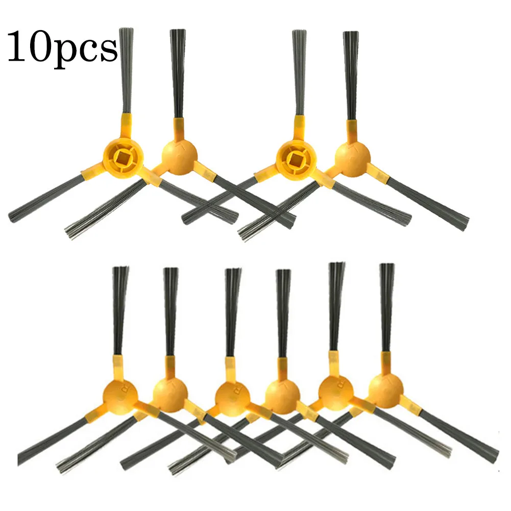 

10pcs Side Brush For REDMOND RV-R650S Vacuum Cleaner Parts Brushes Replacement Robot Vacuum Part Household Sweeper Cleaning Tool