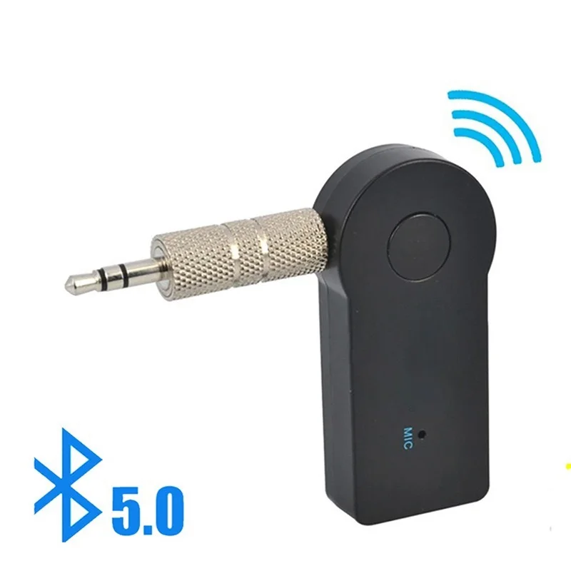 

2 in 1 Wireless Bluetooth 5.0 Receiver Transmitter Adapter 3.5mm Jack For Car Music Audio Aux A2dp Headphone Reciever Handsfree
