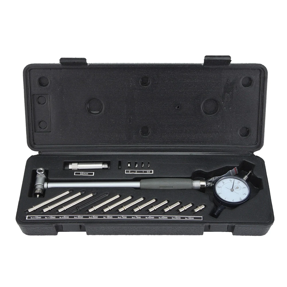 

1 Set Dial Bore Gauge Hole Indicator Measuring Engine Gage Cylinder Tool Kit Dial Diameter Bridge Rail Good Guide Bridge Design