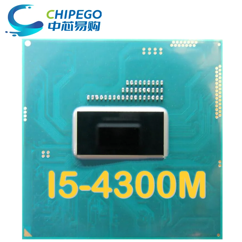 Core I5-4300M I5 4300M SR1H9 2,6 ГГц двухъядерный четырехпоточный ЦПУ процессор 3M 37 Вт Разъем G3 / rPGA946B в наличии