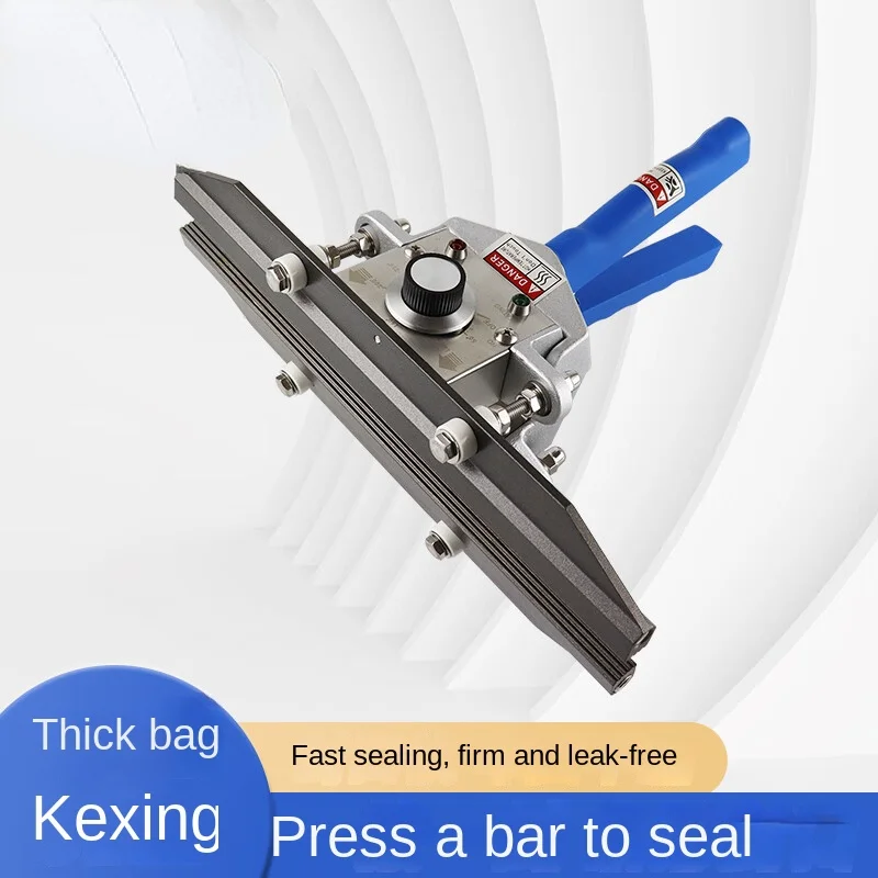 

Pliers Type Sealing Machine Aluminum Foil Bag Plastic Bag Kraft Paper Bag Stripe Sealing Wave Pattern Sealing Machine FKR-300