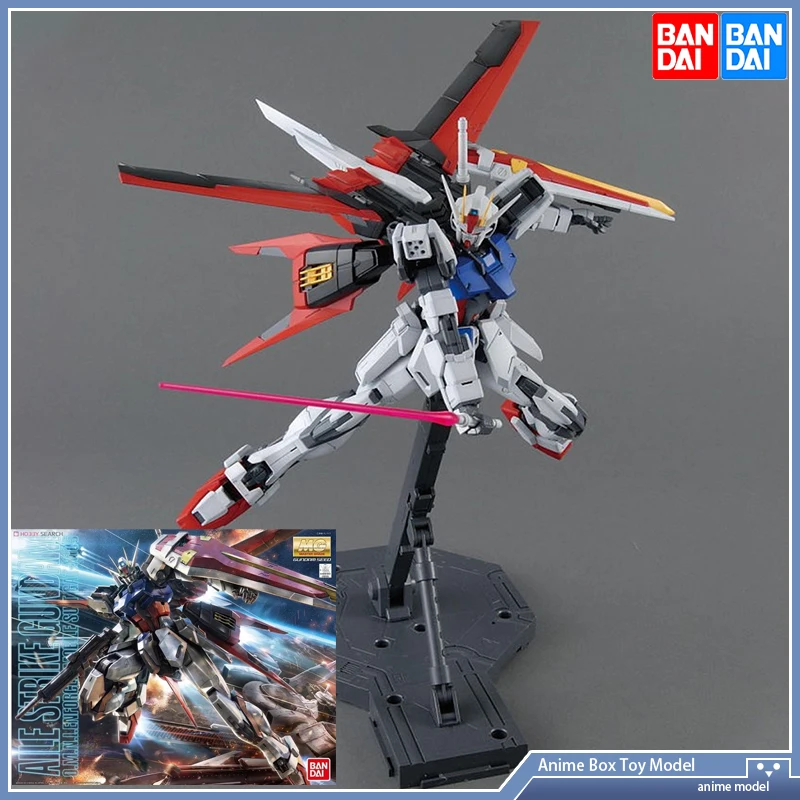 

[В наличии] BANDAI MG 1/100 RM HD GAT-X105 Aile Strike Gundam, экшн-фигурка в сборе, модификация модели