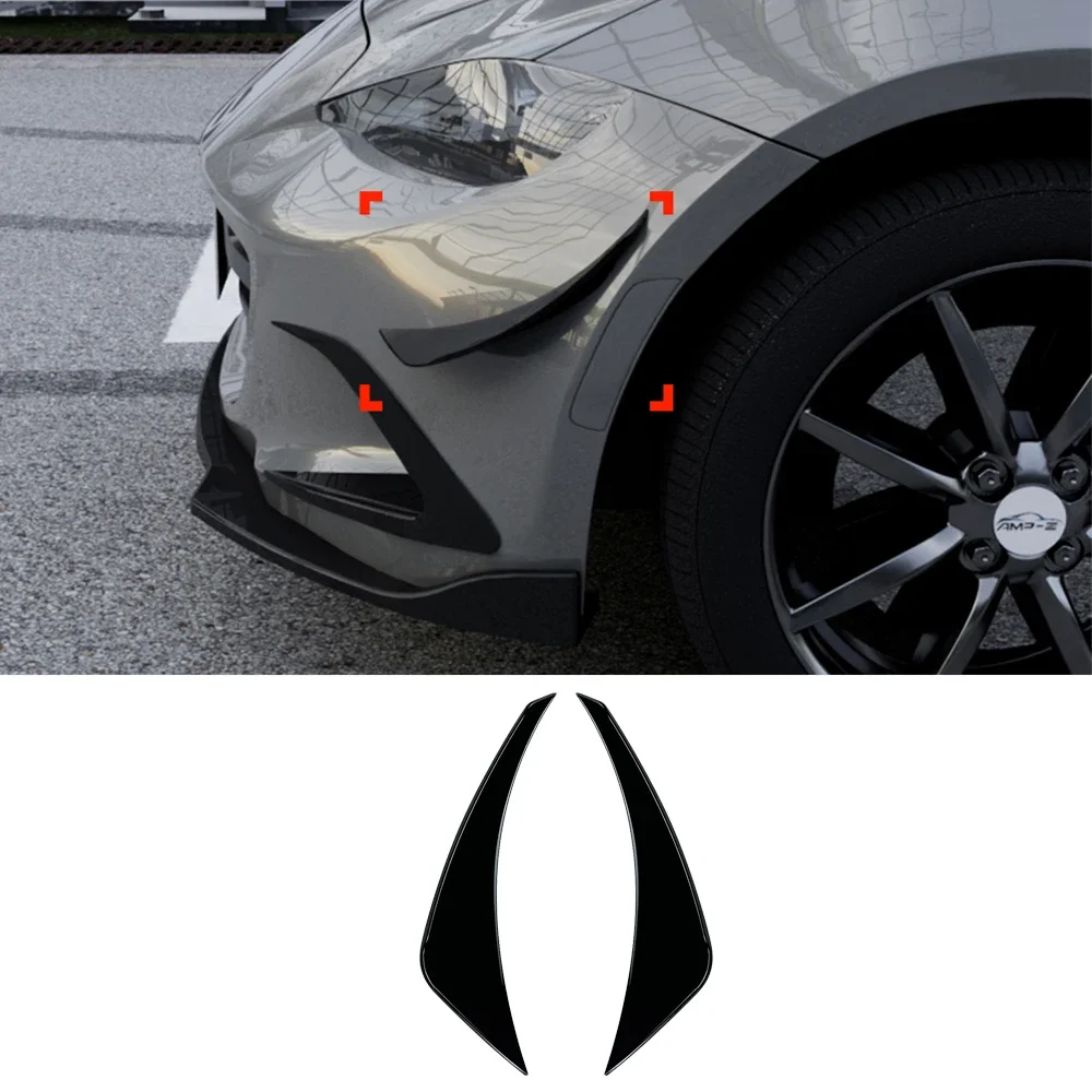 

Передний бампер, впускная планка, противотуманная фара, рамка для Mazda MX-5 Miata ND 2016-2024, боковые канады, воздушный нож, спойлер, сплиттер, аксессуары