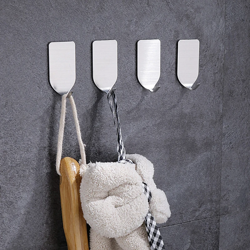 

2/4/5PCS Home Appliance Shelf Bathroom Accessories Hook Razor Holder Organizer Shaver Holder Organization Storage