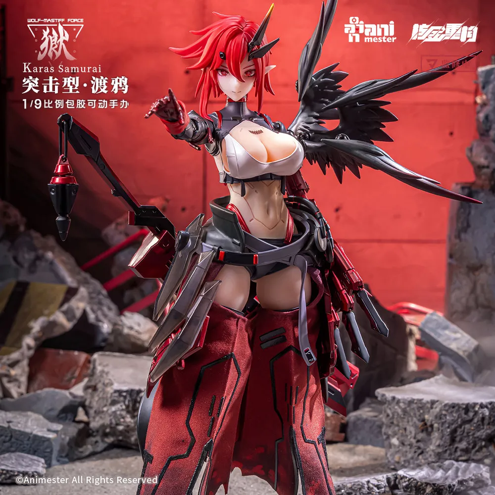 В наличии: Коллекционная фигурка Daiman Takumi Wolf Dog Unit Assault Type Raven 19, пластиковая, с покрытием, модель для хобби, подарок (art.: 3920da98515af) - 3920da98515af