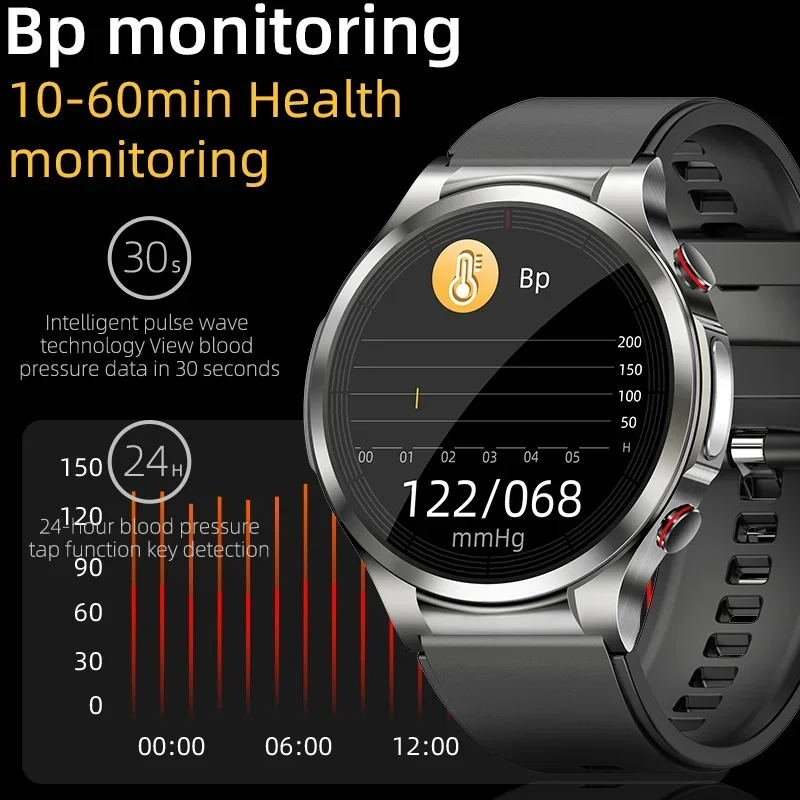 Фото Смарт-часы Smart Watch 2024 с функцией измерения ЭКГ и давления №4