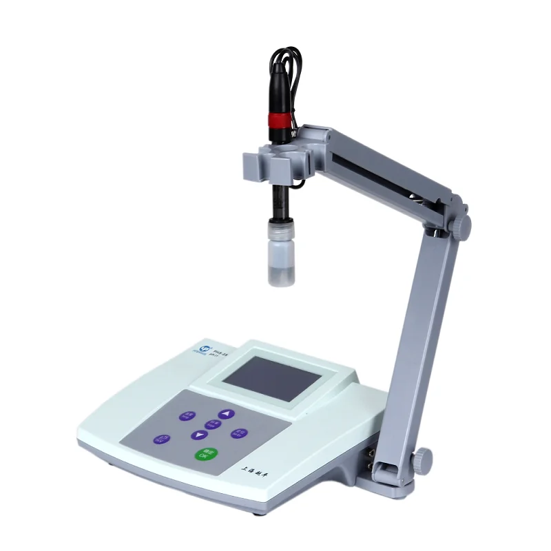 

PHS-25 Manual Temperature Compensation Cheap laboratory Bench top pH Meter