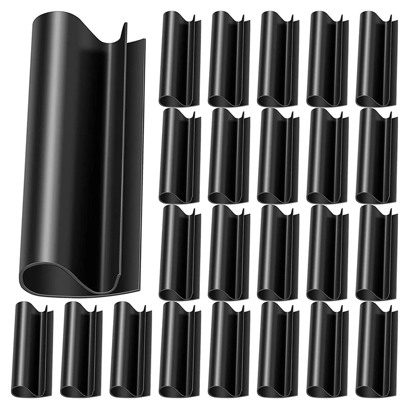 

200 Pieces Cover Clip for Pool Black Securing Winter Cover Clip Above Ground Cover Clips