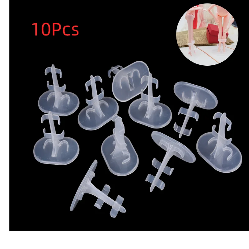 10 шт./набор пластиковые подставки для кукол