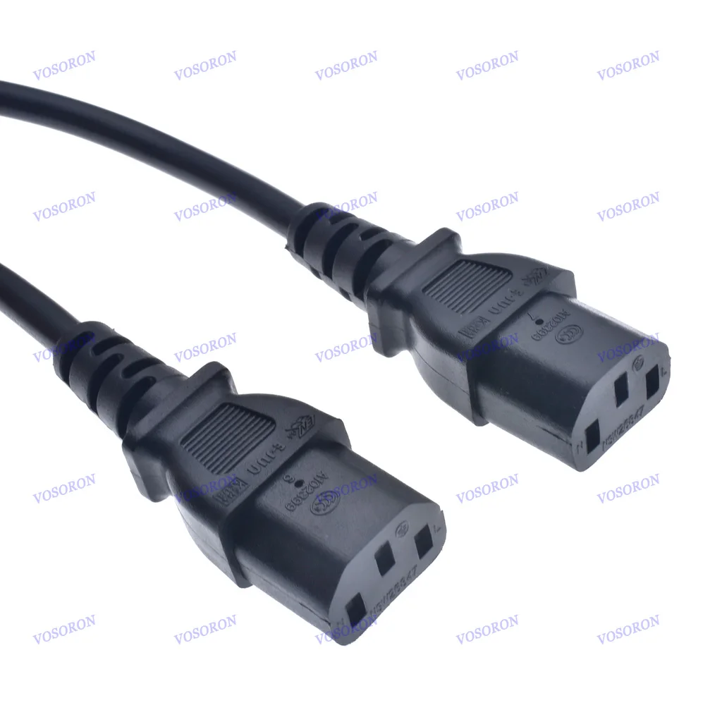 Разветвитель C14-2 шт. шнур питания C13 IEC 320 C14 штекер-двойной гнездовой разветвитель