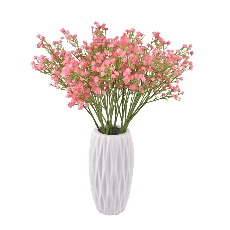 Искусственный цветок Babysbreath в деревенском стиле пластиковое украшение Mantianxing для