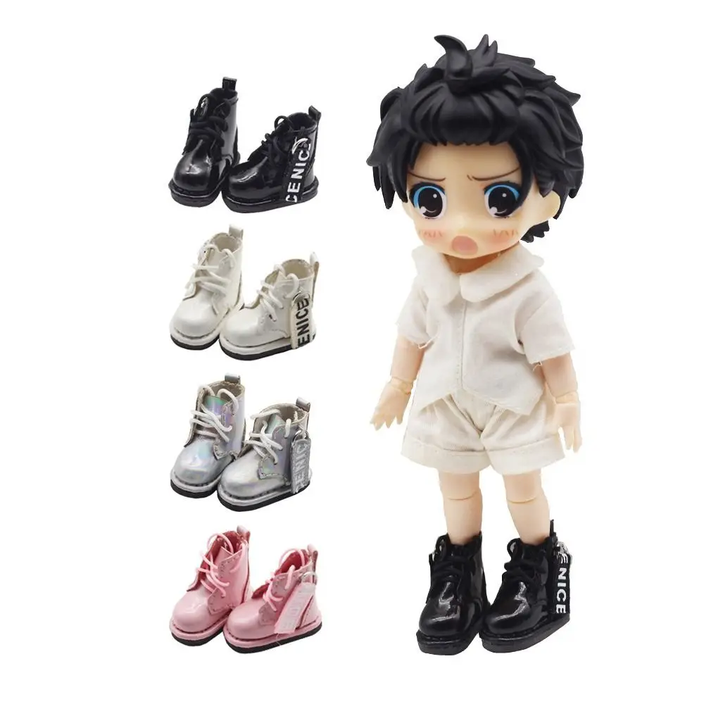Аксессуары для кукол 1/12 Bjd кожаная обувь высокие сапоги Obitsu 11 1 пара