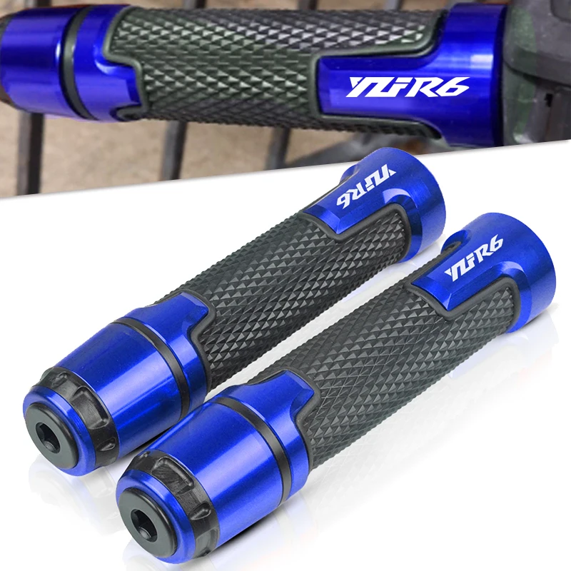 

7/8'' Motorcycle Handle bar Handlebar Grips for YAMAHA YZF R6 YZF-R6 1999 2000 2001 2002 2003 2004 2005 2006 2007 - 2018 2017