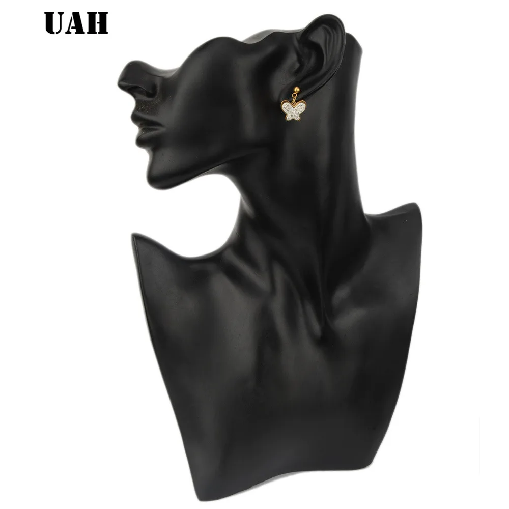 Женский ювелирный комплект из колье и серёг нержавеющей стали